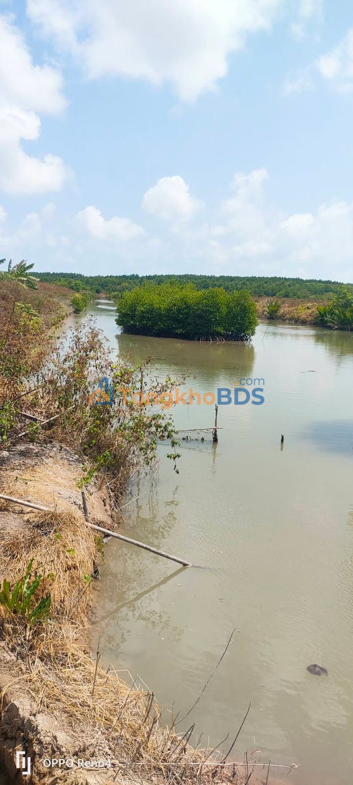 Đất nền Ấp Din Hạn Tân Ân 15 công 750 triệu - Sổ đỏ chính chủ