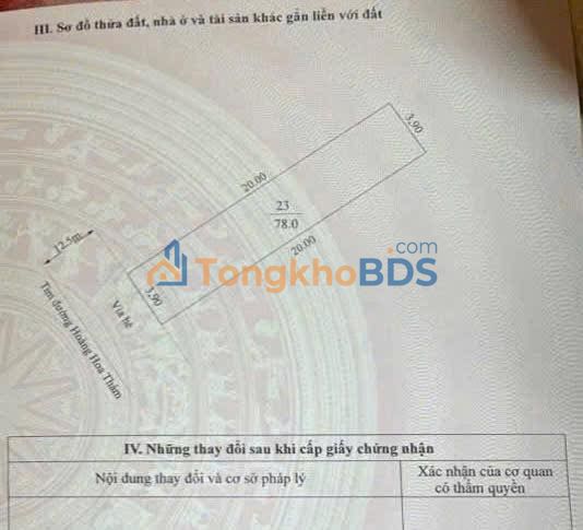 Bán Đất Mặt Tiền Hoàng Hoa Thám, Bắc Giang - 100m² Kinh Doanh Đỉnh Cao