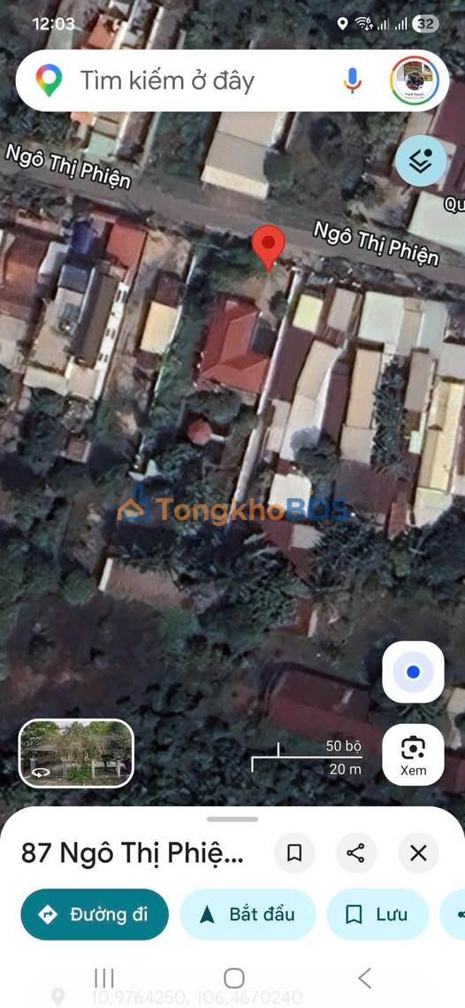 Nhà vườn Ngô Thị Phiện Củ Chi 1.738m² 14.5 tỷ - Chính chủ