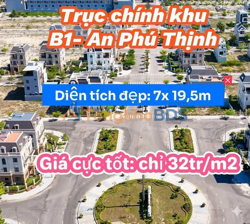 Đất nền B1 An Phú Thịnh Quy Nhơn 137m² 4.384 tỷ - Sổ đỏ chính chủ