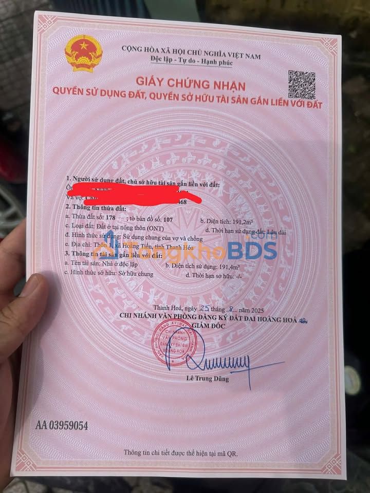 Nhà riêng Hoằng Trường Thanh Hóa 178m² - Sẵn sàng ở ngay