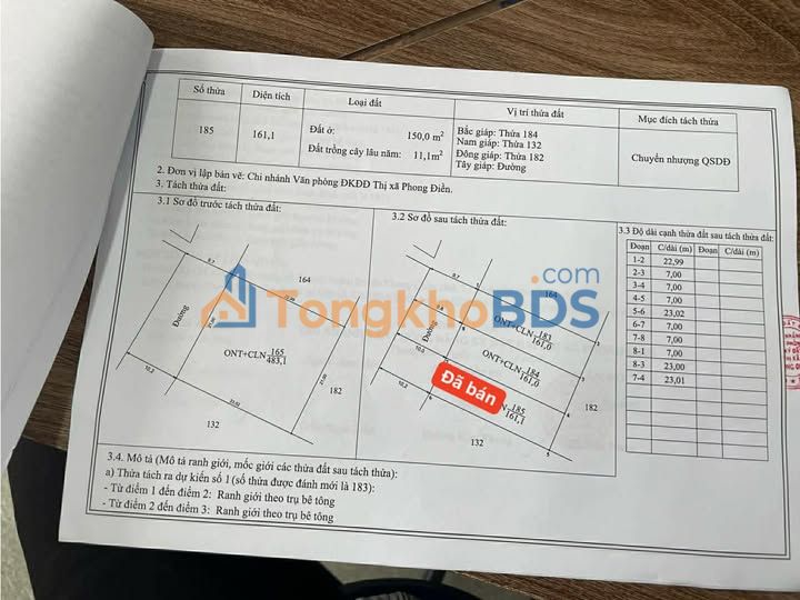 Đất Phong Thu Huế 161m² 200 triệu - Giá F0 CĐT