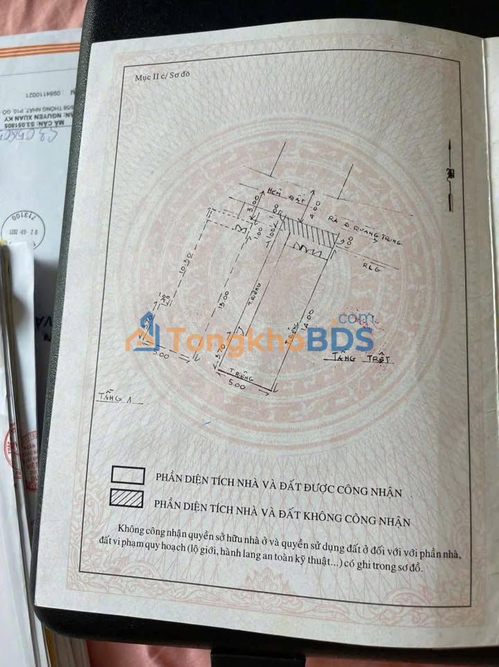 Nhà riêng Quang Trung P10 75m² giá 8.5 tỷ - Chính chủ bán