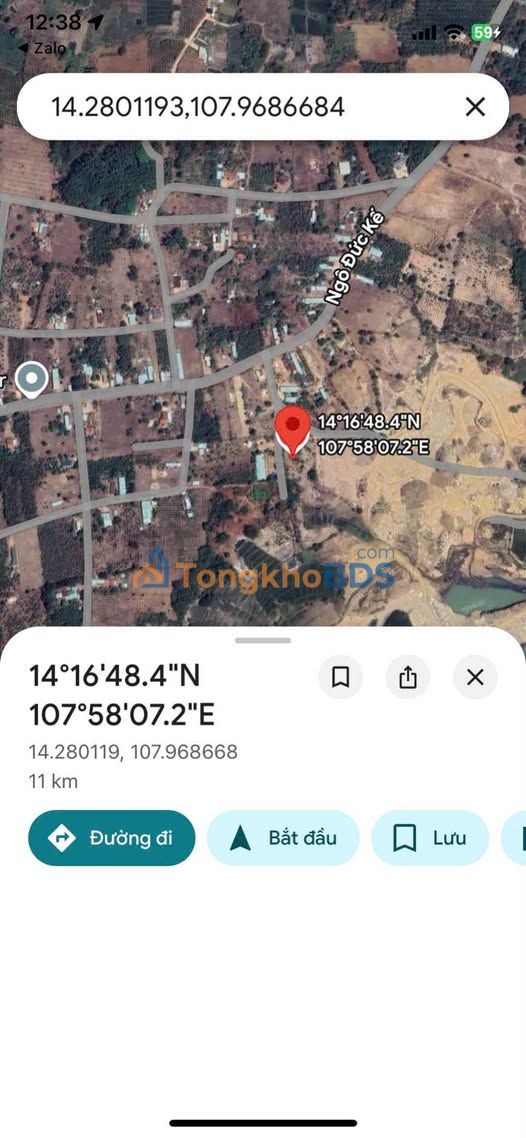 Farm Thôn Kep Ram Kon Tum 1440m² 4xx triệu - Đường to ô tô