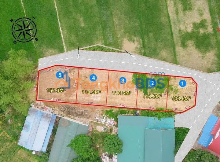 Đất Xóm Bến Phổ Yên 118.5m² 1.05 tỷ - Sổ đỏ chính chủ