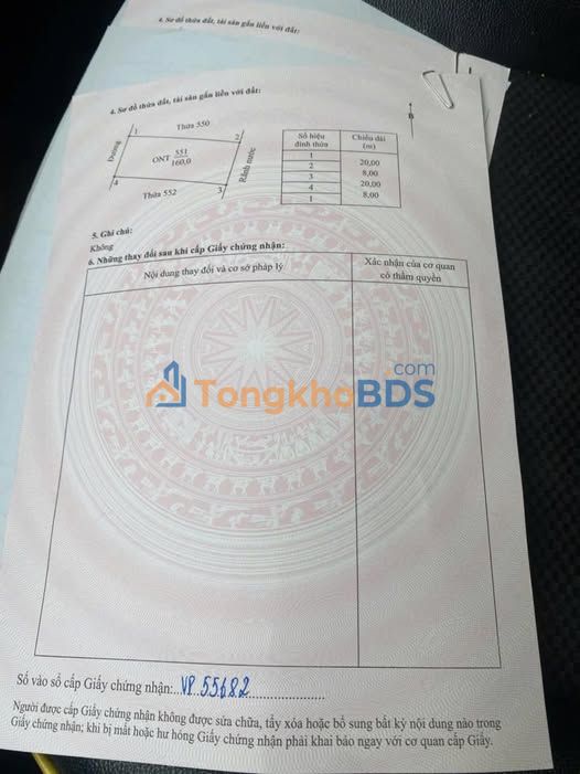 Đất nền Kim Định Kim Sơn 160m² 1.6 tỷ - Sổ đỏ chính chủ