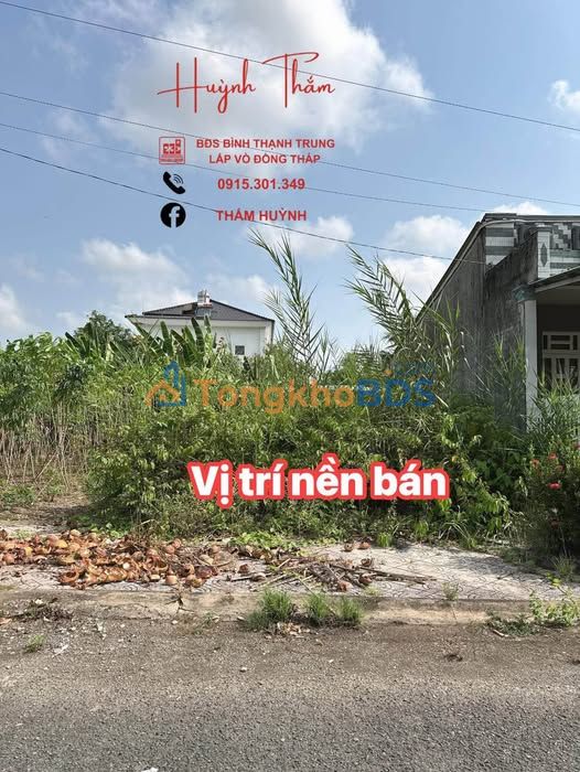 Đất nền Định An Lấp Vò 113m² giá thỏa thuận Sổ đỏ chính chủ