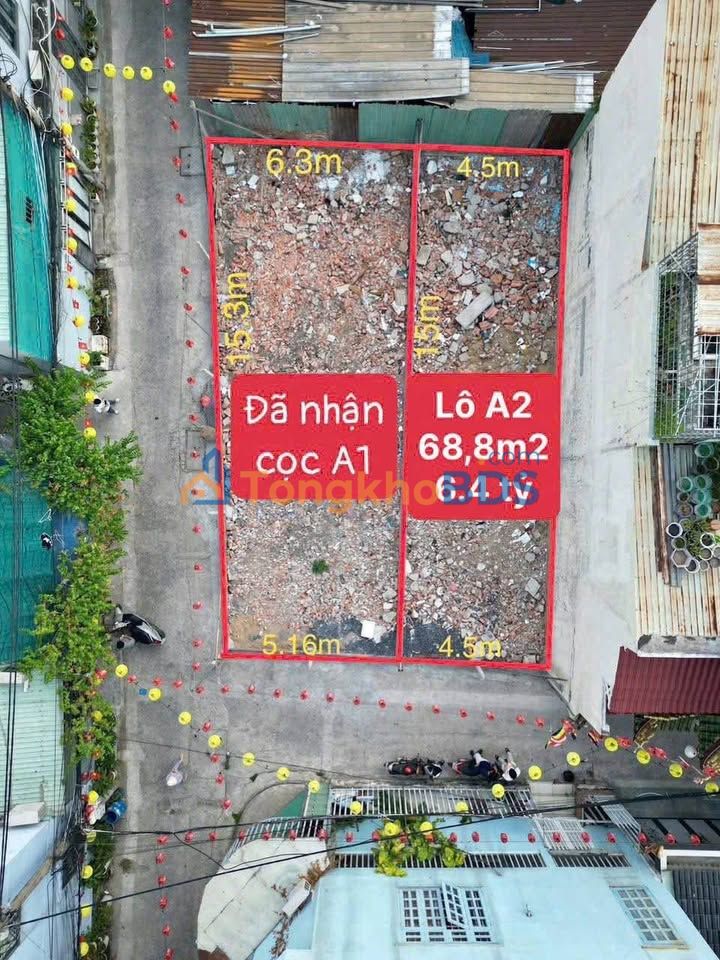 Đất Hiệp Bình Chánh 69m² 6,4 tỷ - Sổ đỏ chính chủ hẻm xe hơi