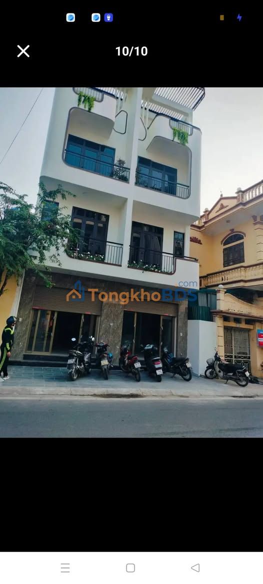 Nhà mặt đường Lê Lợi Hưng Yên 60m² 6 tỷ - Ô tô vào nhà