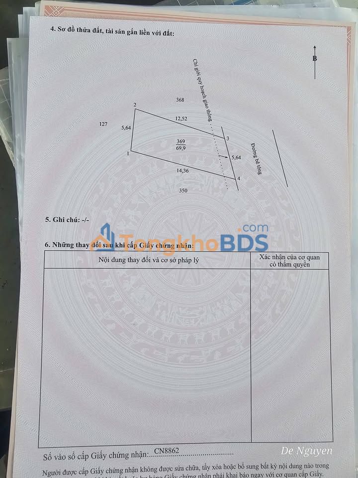 Đất nền Bình Ninh 81m² 140 triệu - Sổ đỏ chính chủ