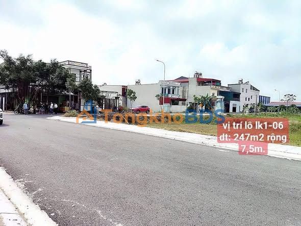 Đất Hoằng Thắng 247m² gần CN Thái Thắng - Tiềm năng tăng giá