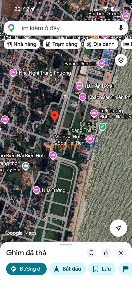 Đất nền Hải Tiến Thanh Hóa 2000m² - Sổ đỏ chính chủ