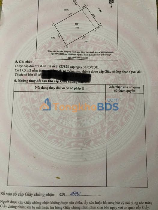 Nhà mặt phố Trần Quốc Toản Vinh 158m² 10 tỷ - Mặt tiền kinh doanh