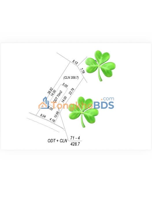 Đất nền Phường Chũ 429m² giá thỏa thuận - Xây dựng tự do