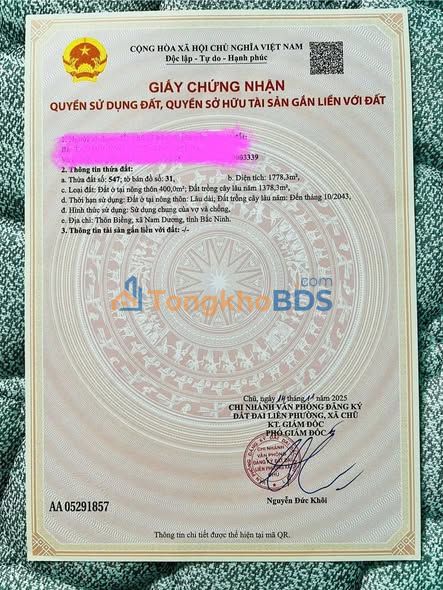 Bán Gấp Vườn Đẹp Lục Ngạn 1800m² - Sổ Đỏ Thổ Cư 400m²