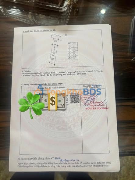 Đất nền Phường Phượng Sơn 180m² 900 triệu - Sổ đỏ chính chủ