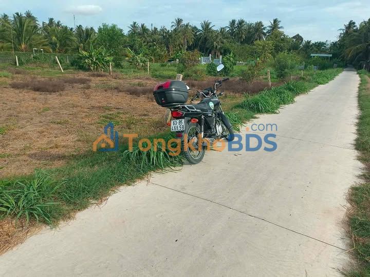 Đất nền thổ cư Gò Công Tây 200m² - Hướng Tây, Sổ hồng sẵn - 340 triệu