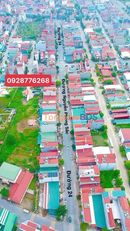 Đất nền mặt tiền Đường 24, Quế Võ, Bắc Ninh - 90m² - Vỉa hè rộng