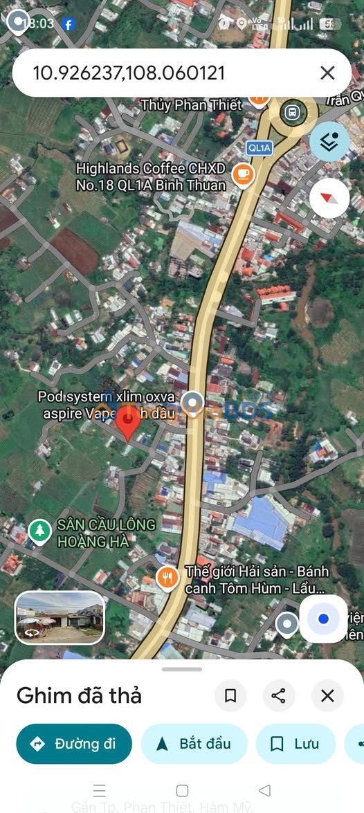 Đất nền Hàm Mỹ 100m² 750 triệu - Đất thổ cư 100%