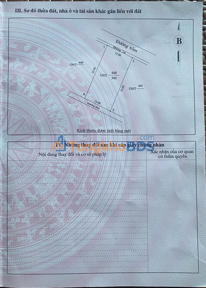 Đất Nam Cát Nam Đàn 300m2 - Sổ hồng chính chủ, giá tốt hiếm có