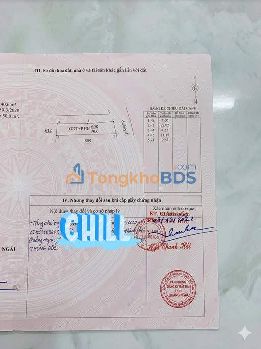 Đất Nghĩa Lộ, Yên Bái 91m² giá 9xx triệu - Sổ đỏ chính chủ