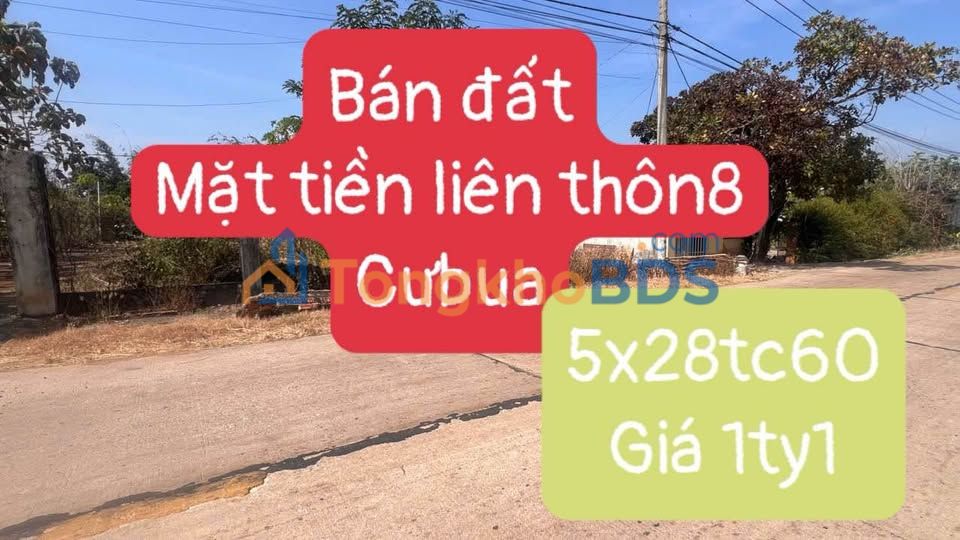 Nhà Mặt Tiền Liên Thôn Krông Pắc 140m² - Giá 1.1 Tỷ