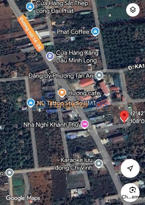 Đất nền Hẻm C1 VĐ 14-26 Buôn Ma Thuột 105m2 1.38 tỷ - Sổ đỏ chính chủ