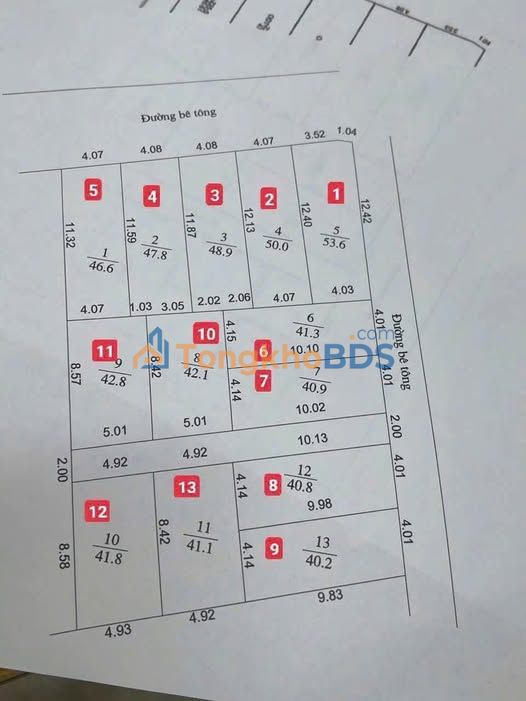 Đất nền Trương Hán Siêu 47m2 1,45 tỷ - Giá tốt hiếm có