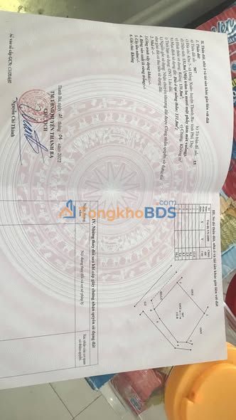 Đất nền TL311 Đồng Xuân Thanh Ba 131m² - Thổ cư 100%