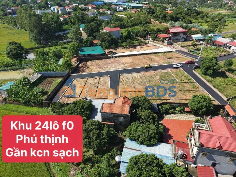 Đất nền Phú Thịnh Minh Phú Sóc Sơn 100-109m² Sổ đỏ