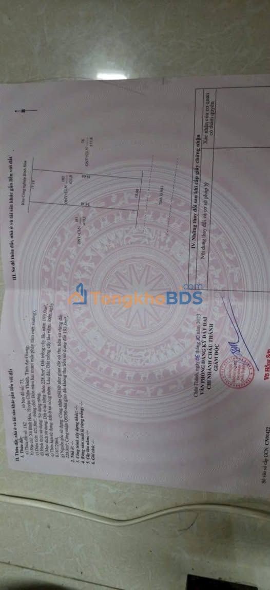 Đất nền mặt tiền Tỉnh lộ 941, Châu Thành, An Giang - 4.05 Tỷ