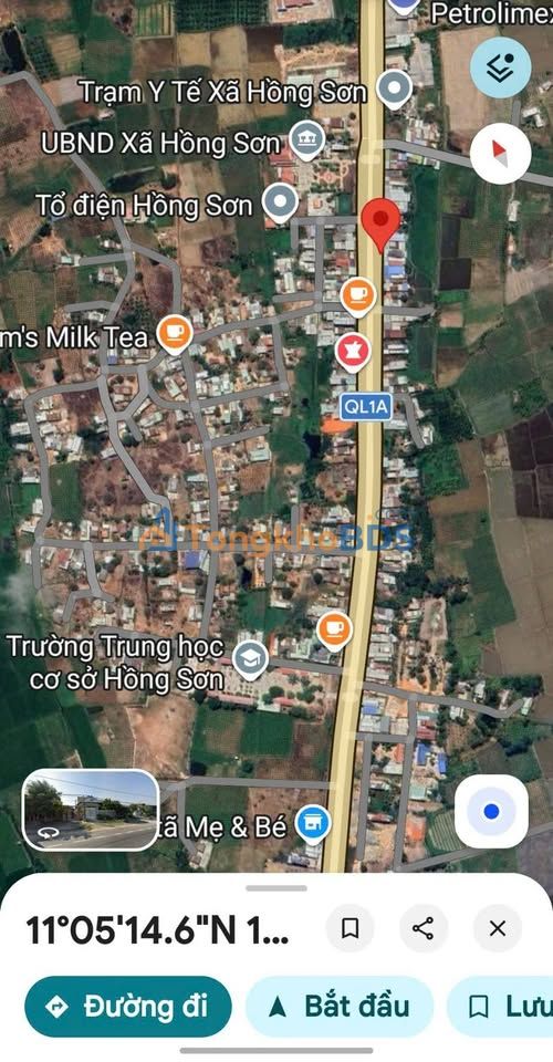 Nhà riêng QL1A Hàm Tân 100m² 1,25 tỷ - Chính chủ bán