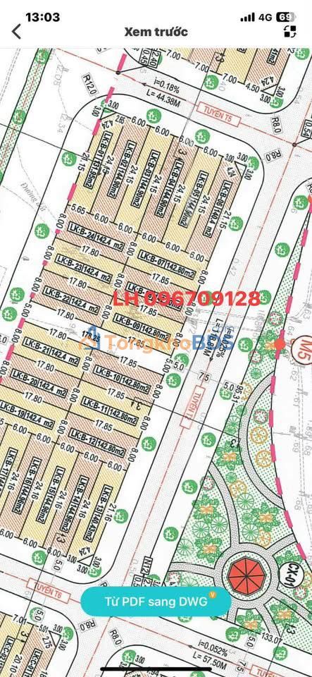 Đất nền Nghi Sơn 144m² - Mặt tiền kinh doanh, Sổ đỏ sẵn sàng