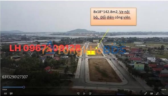 Đất nền Xuân Lâm 142.8m² - View Công Viên, Sát Biển - Giá 1 Tỷ