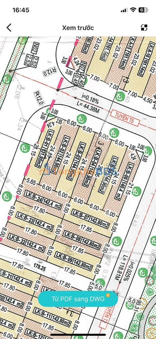 Bán Đất 144m² Mặt Tiền Kinh Doanh Huyện Thọ Xuân - Giá 1.7 Tỷ