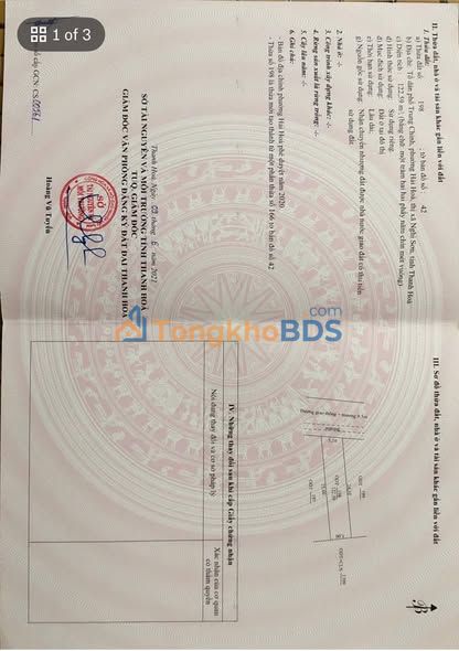 Đất nền Trung Chính Hải Hòa 122m² 1.65 tỷ - Sổ đỏ chính chủ