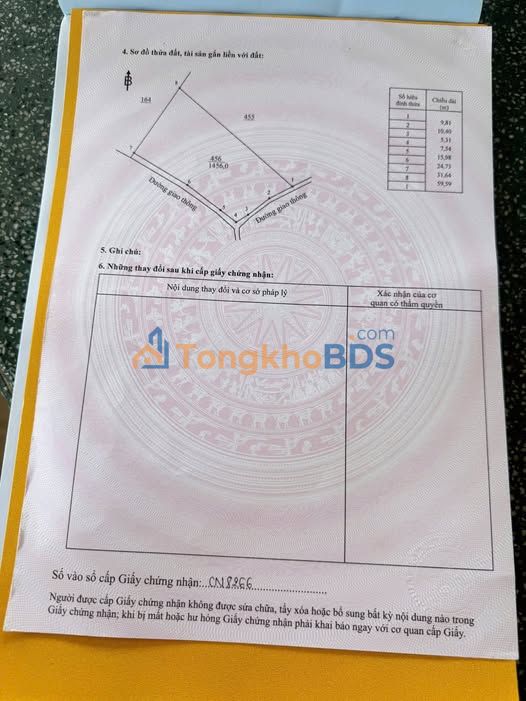 Đất Xuân Đông Cẩm Mỹ 504m² 600-699 triệu - Sổ đỏ chính chủ