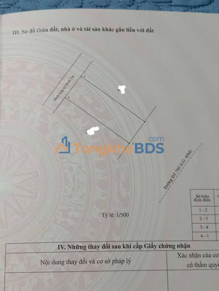 Đất DT760 Phú Nghĩa 290m² 1.5 tỷ - Sổ đỏ chính chủ