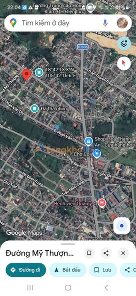 Đất nền Vinh Lê Quý Đôn 187m² 4.8 tỷ - Sổ đỏ chính chủ