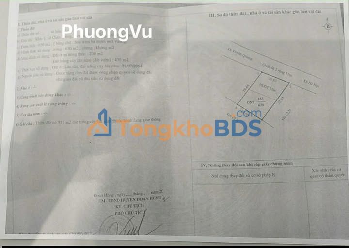 Đất nền Khu phố 1 Chân Mộng 640m² giá thỏa thuận - Sổ đỏ chính chủ, xây dựng tự do