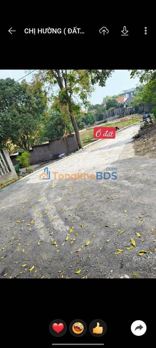 Đất Hương Canh 114m² 1,2 tỷ - Đường to ô tô