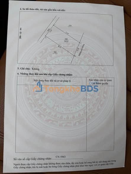 Đất Phường Tân Dân Việt Trì 342m² 3.078 tỷ - Sổ đỏ chính chủ