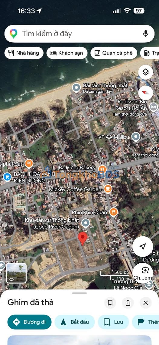 Đất nền Điện Dương 123m² giá 3.2 tỷ - Sổ đỏ chính chủ