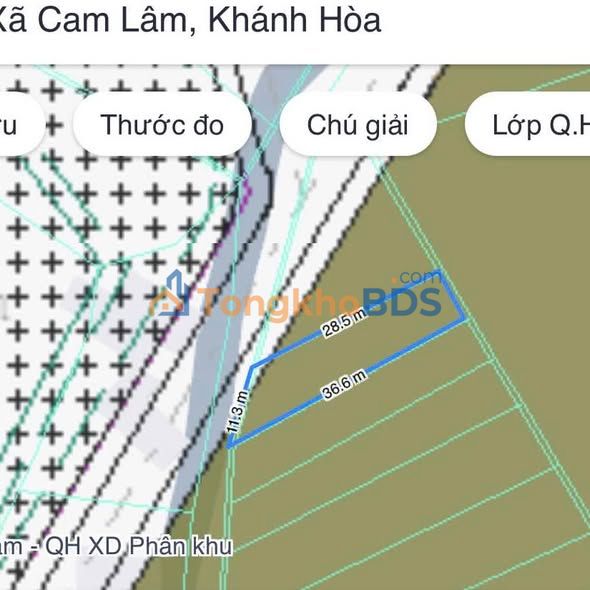 Đất nền Cam Tân Cam Lâm 252m² giá 8xx triệu - Tiềm năng tăng giá