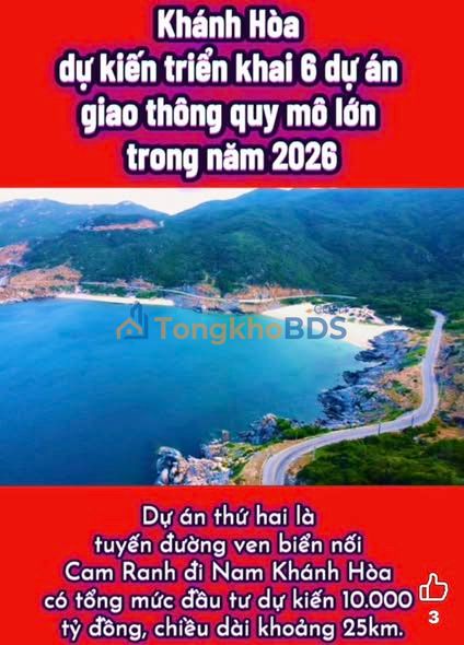 Đất Hiệp Kiết Cam Ranh 200m² giá thỏa thuận - Sổ đỏ