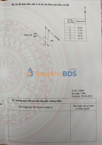 Bán Đất Nông Nghiệp 529m² Đắk Nông - Sổ Đỏ Chính Chủ, Sẵn 200m² Thổ Cư