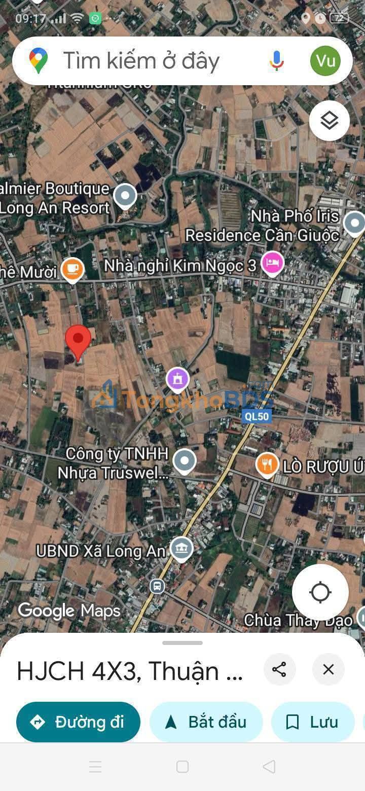 Đất nền Thuận Thành Cần Giuộc 1.900m² giá 7 tỷ - Sổ đỏ chính chủ