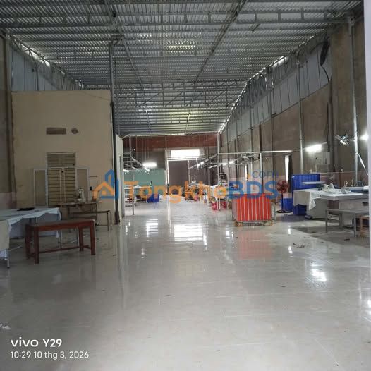 Kho xưởng Phú Thịnh 220m² giá 13 triệu - Hoạt động ngay