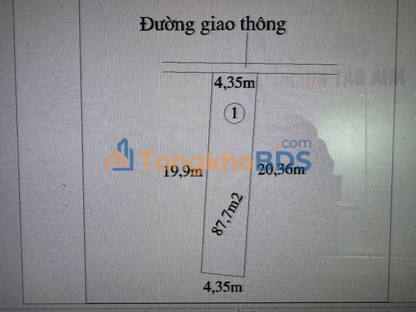 Đất Thổ Cư Cần Giuộc 87m² - Giá Tốt 650 Triệu - Sẵn Sổ Hồng