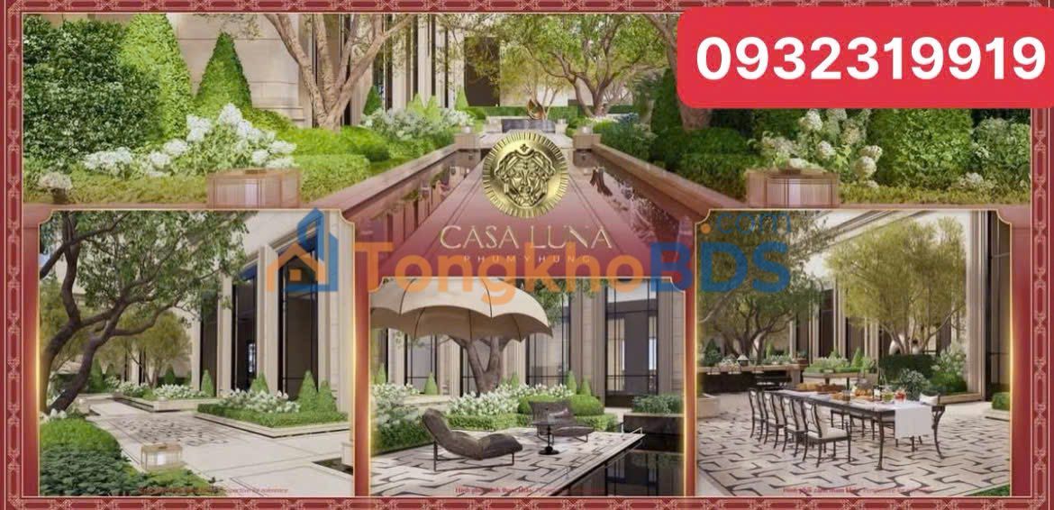 Apartment Casa Luna Phú Mỹ Hưng 257m² - View Hồ Bán Nguyệt